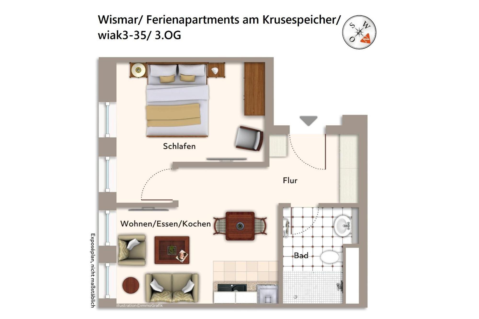 Ferienapartments Am Krusespeicher Ferienapartments Am Krusespeicher 3-35 Wißmar المظهر الخارجي الصورة